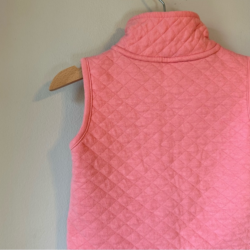 Pink Quilted Fall Zip Vest Size 18M - Picture 7 of 11